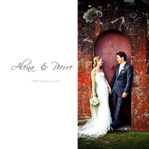 Alena Pierre Gunners Barracks Wedding Album
