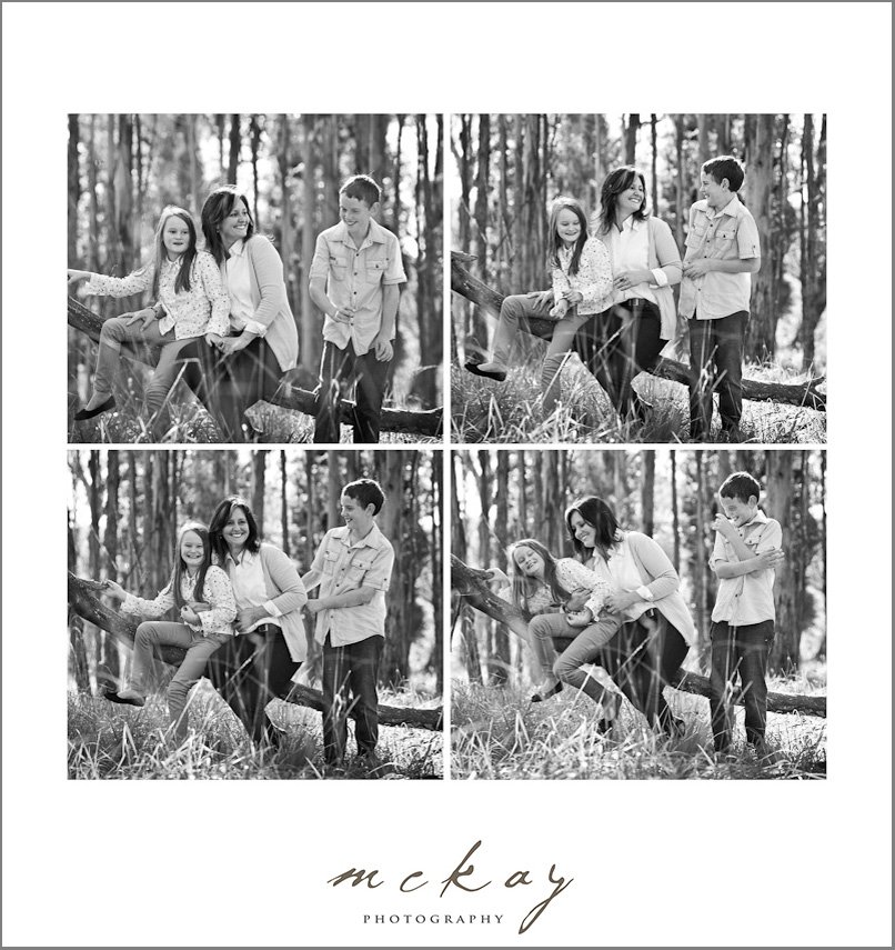 fun collage of family photos