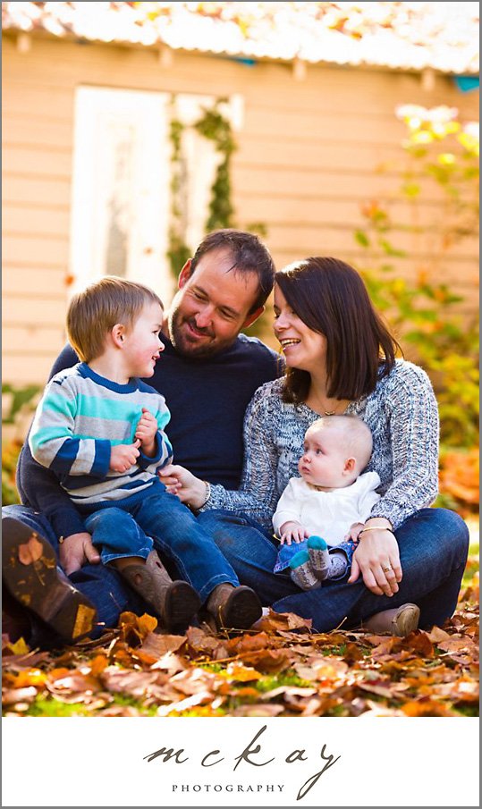 autumn family photos bowral