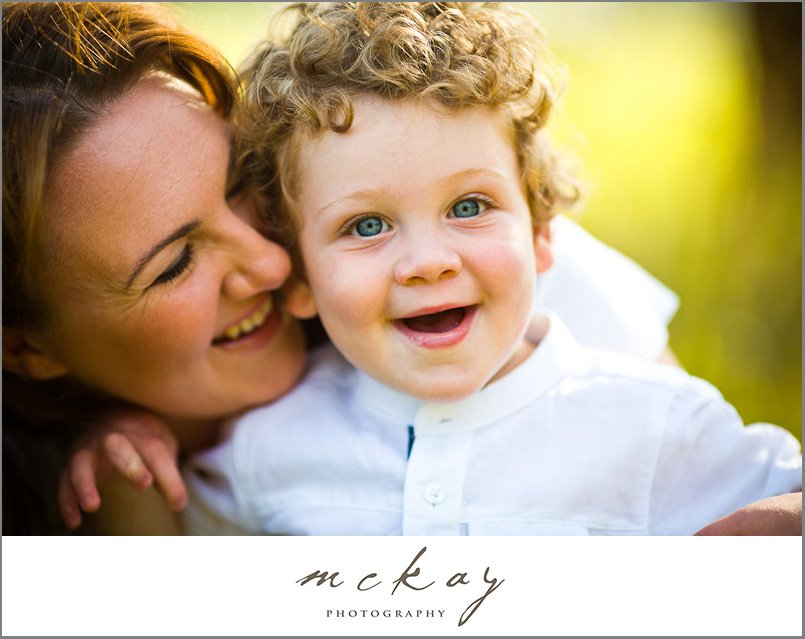 mum and boy photo