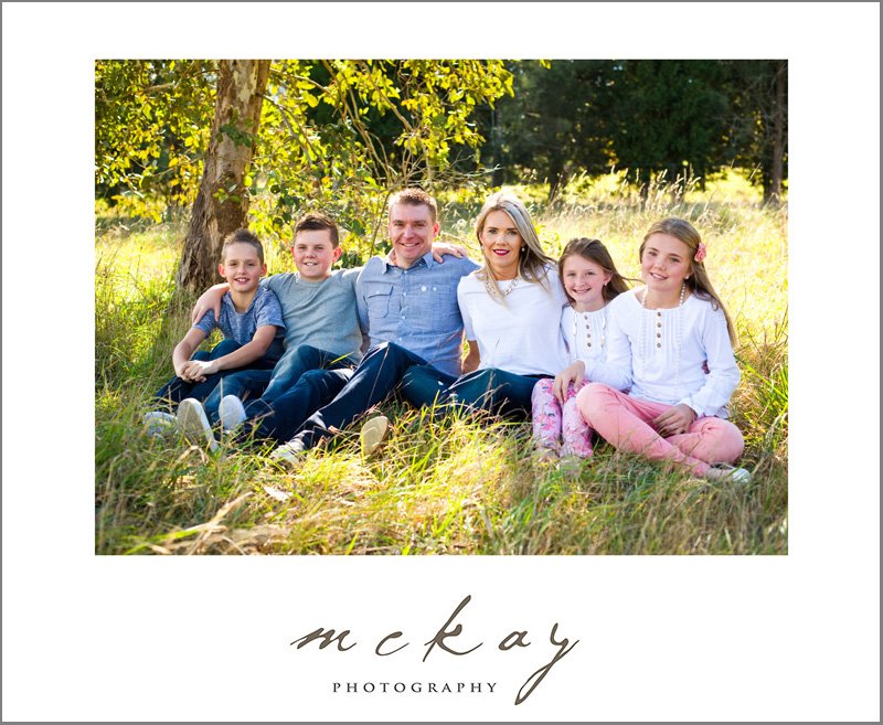 MM family photos in East Bowral