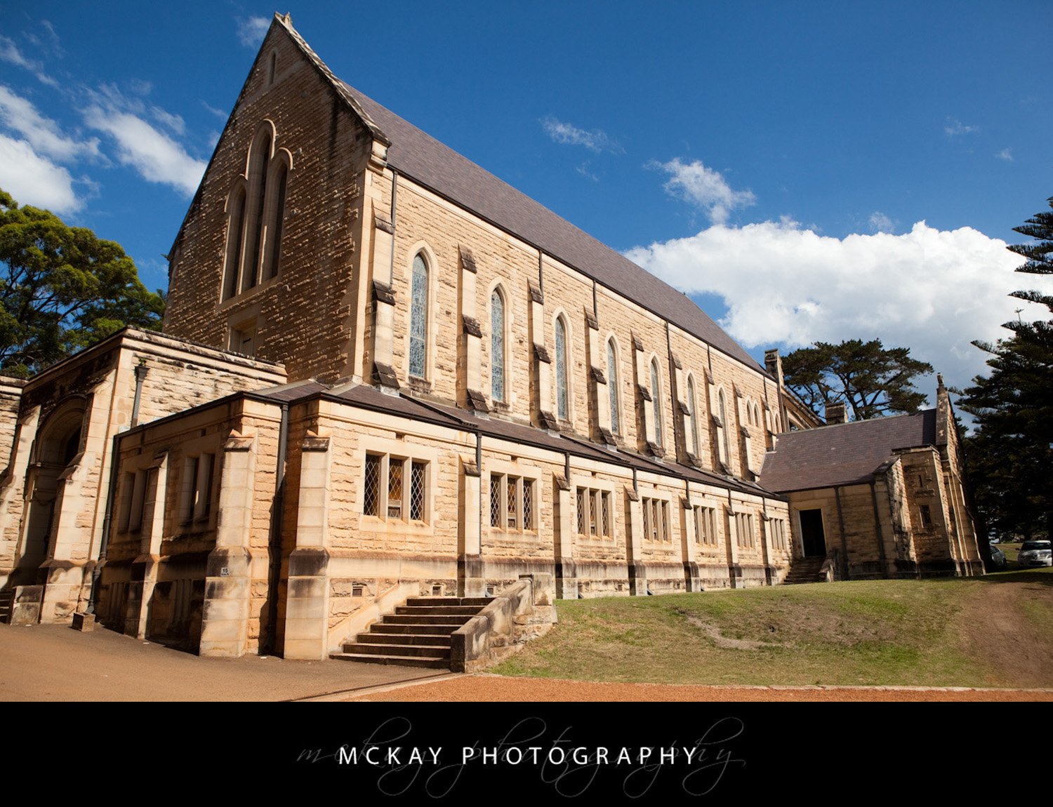 The amazing Cerretti Chapel in Manly Kate David Wedding 