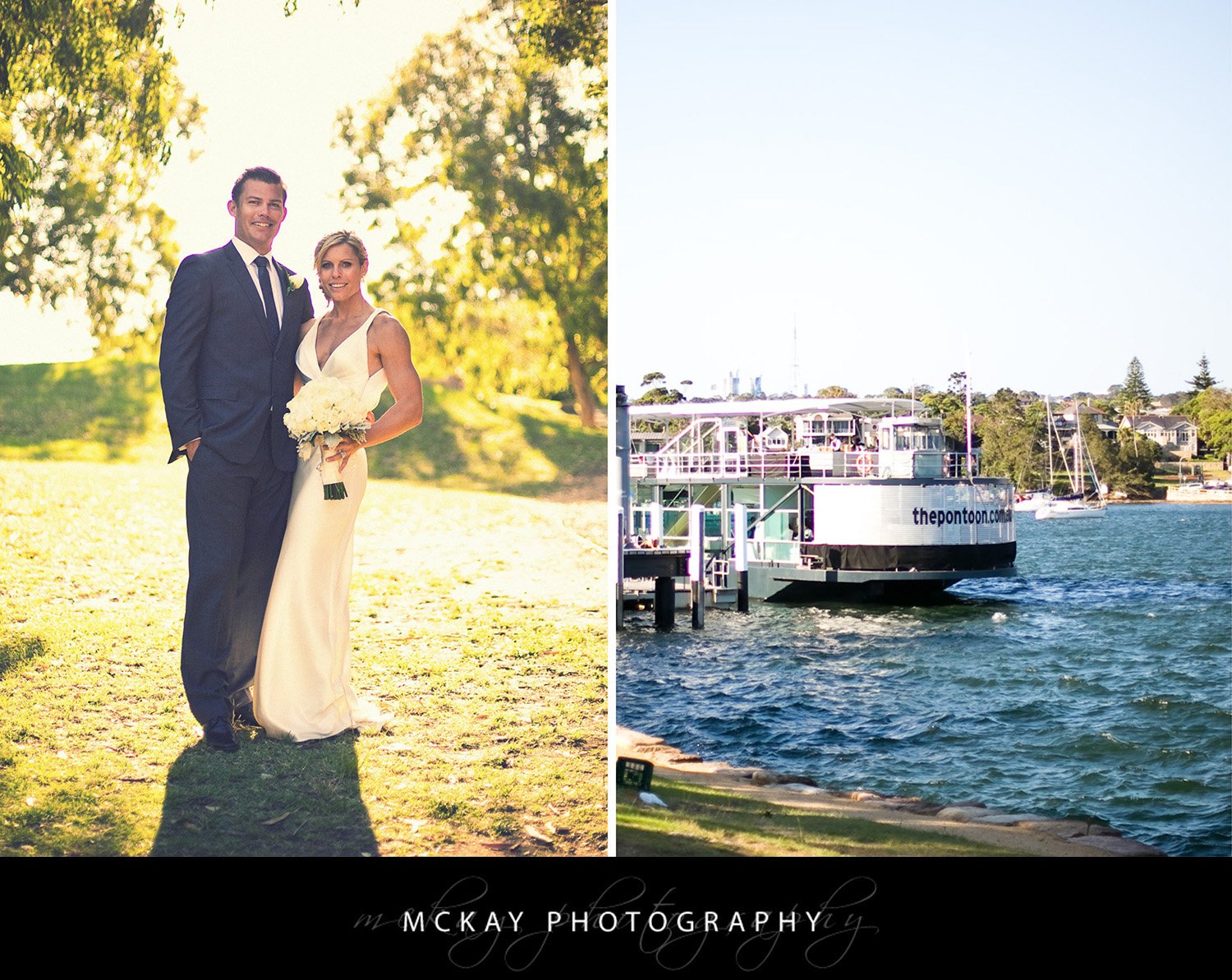Jess Peter - Clarkes Point Reserve wedding - Sydney wedding
