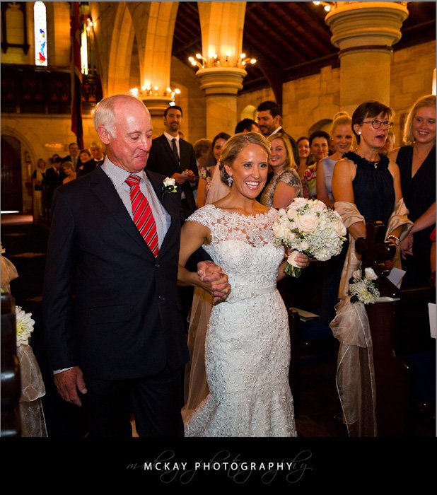 Fenella James - St Marks Darling Point - Sergeants Mess wedding