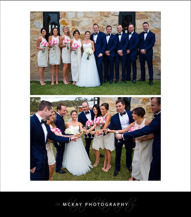 Michelle Dan Peppers Creek Pokolbin wedding - Hunter Valley wedding