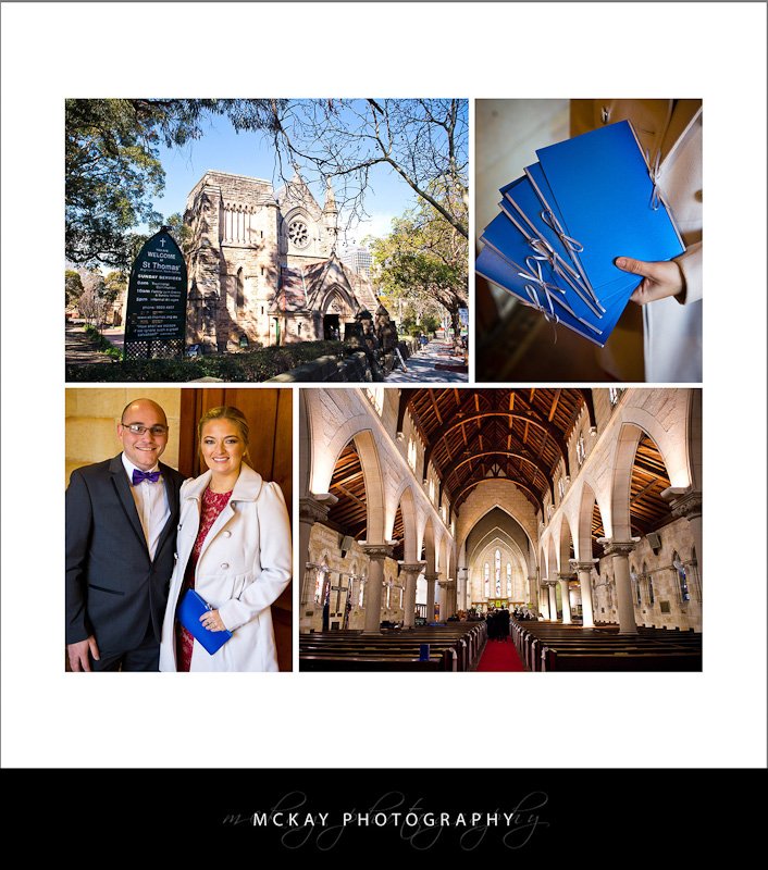 The beautiful St Thomas Church Vicki Justin St Thomas North Sydney wedding
