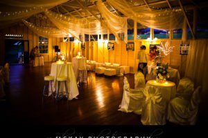 Athol Hall wedding interior