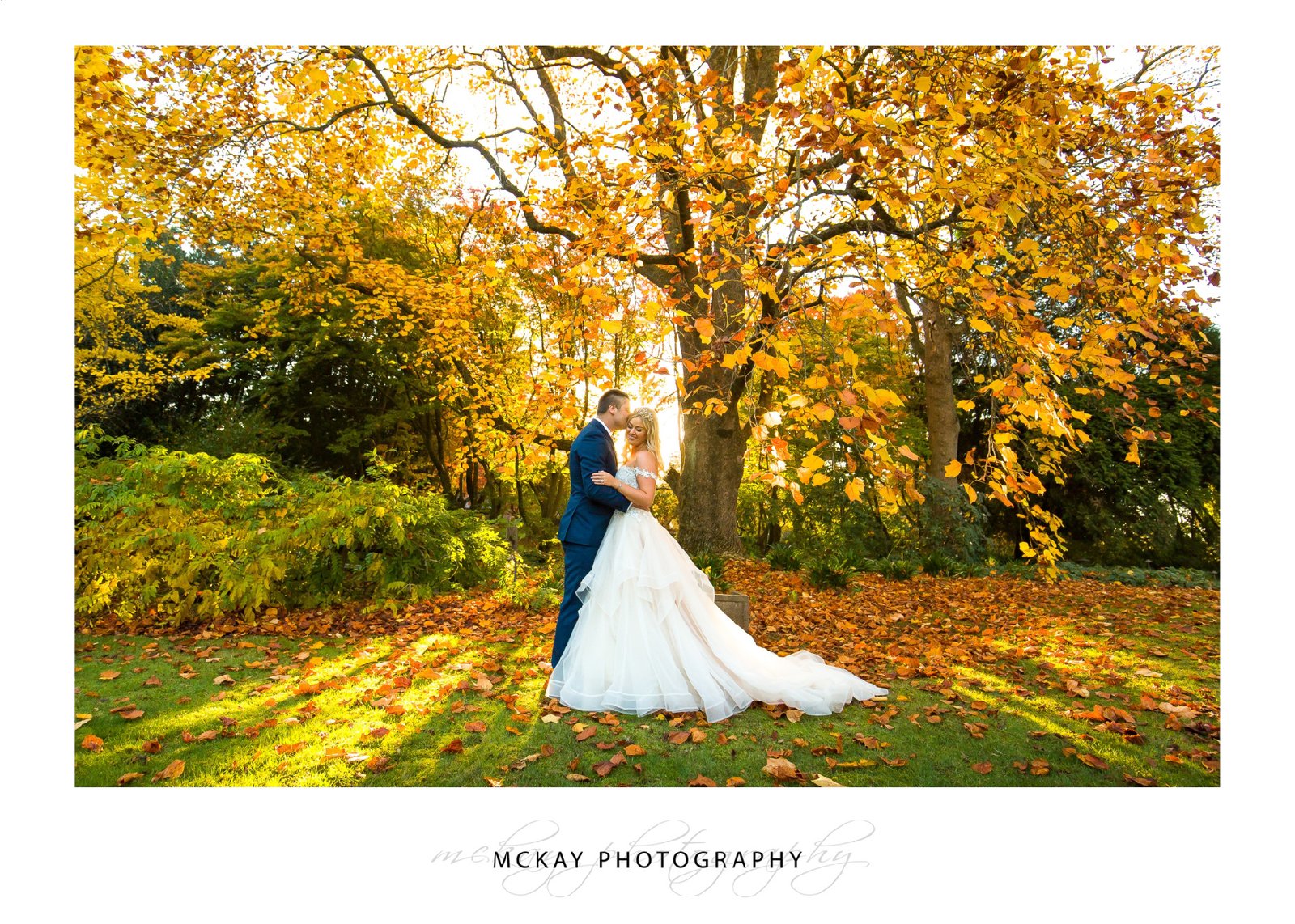 Ella & James Autumn wedding at Milton Park